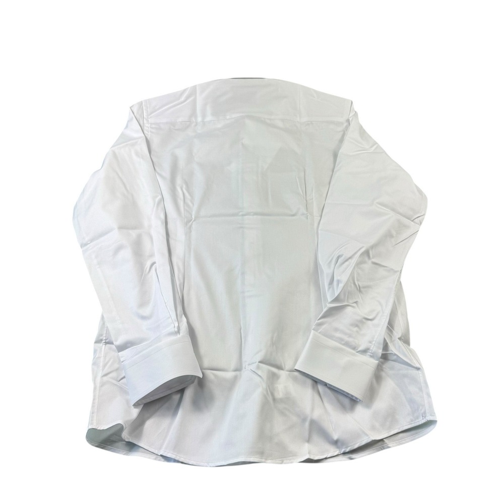 ETON Contemporary Solid White Current Cotton Butt… - image 3